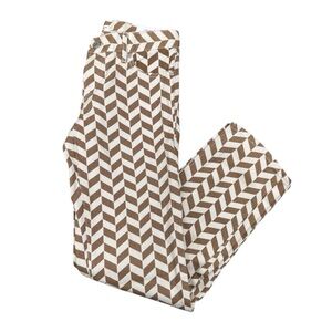 NWT PACSUN Low Rise Straight Chevron Tan Jeans Y2K Inspired Size 23